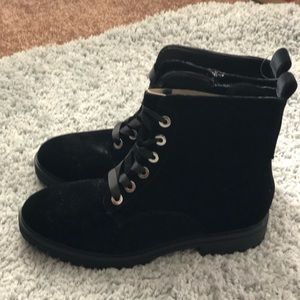 ALDO- Black Suede Boots